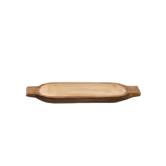 17.5&#x22; Wood Tabletop Tray by Ashland&#xAE;